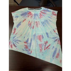 Zelos Tie Dye Tie Side Tee Size X-Large